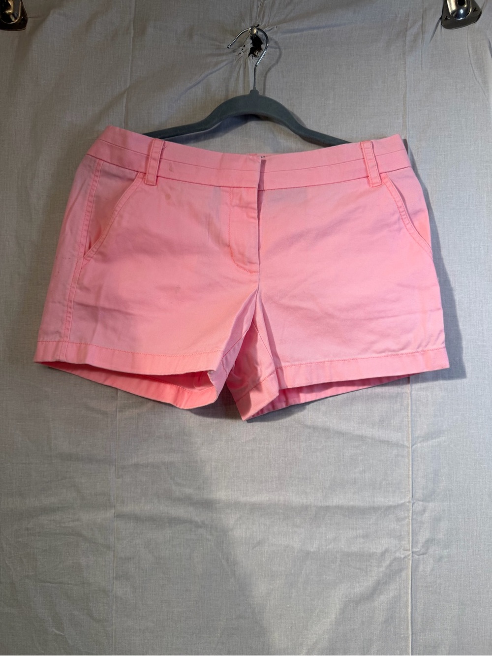 J. Crew Size 4 Chino Pink Cotton Chino Shorts